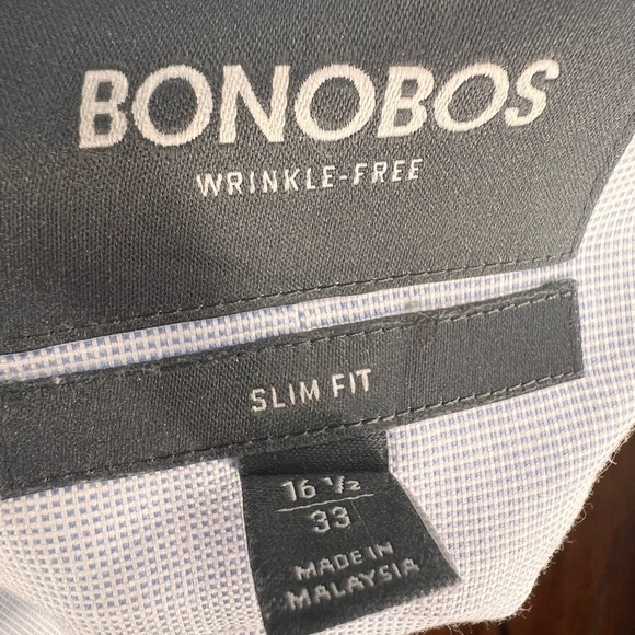 EUC Bonobos Small Check Daily Grind Dress Shirt - Picture 8 of 10